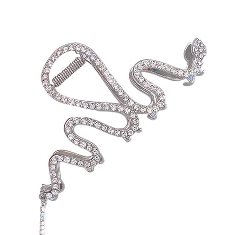 SOHO Risa Hair Claw - Silver - Hair Accessories