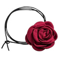 Collier ras-du-cou SOHO Rose - Rouge - | Fashiongirl