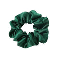 SOHO Scrunchie en satin - Vert foncé - Accessoires pour cheveux