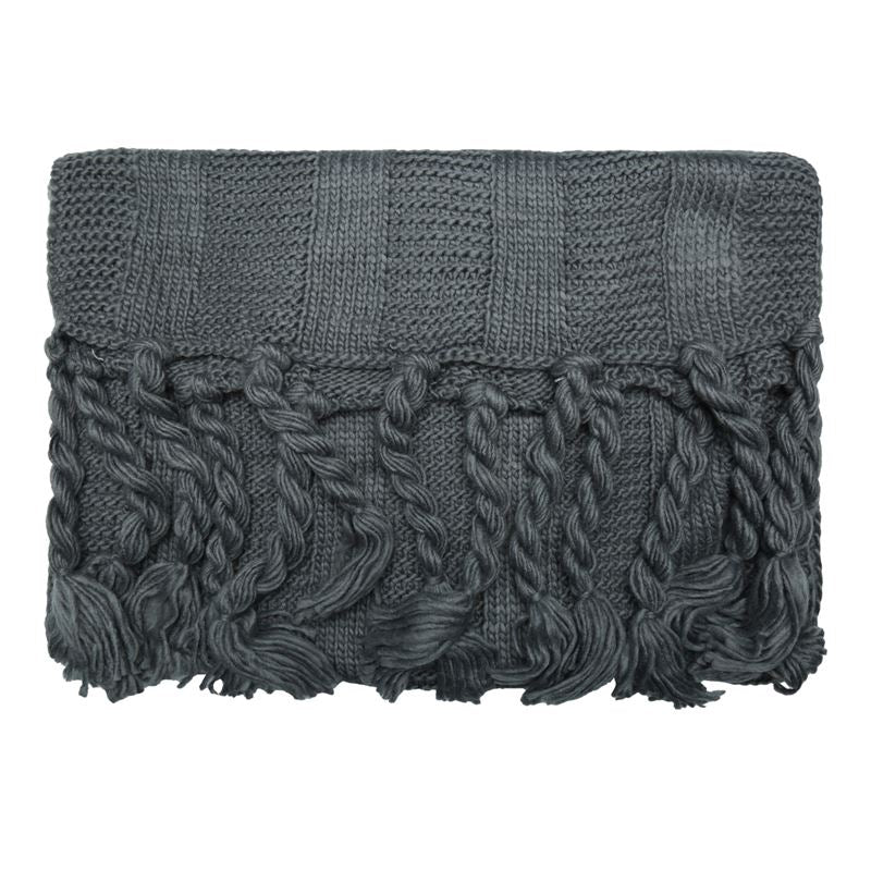 SOHO Scarf 180 x 50 cm - Grey - | Fashiongirl