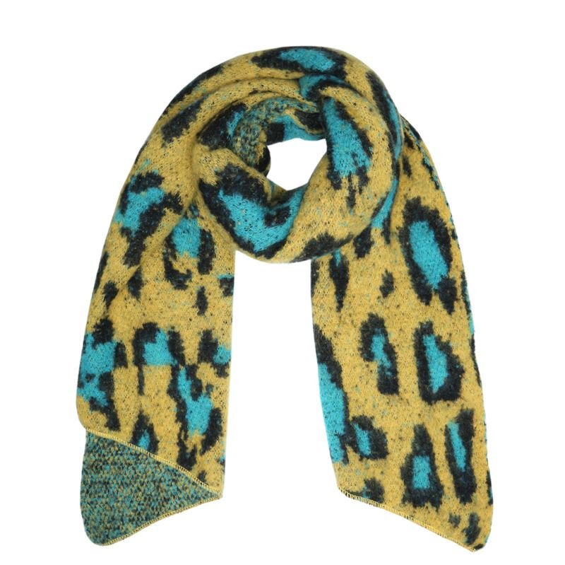 SOHO Scarf 185 x 55 cm - Leopard - | Fashiongirl