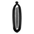 Barrette SOHO Slim Banana - Noir - | Fashiongirl