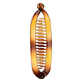 Barrette SOHO Slim Banana - Marron - | Fashiongirl