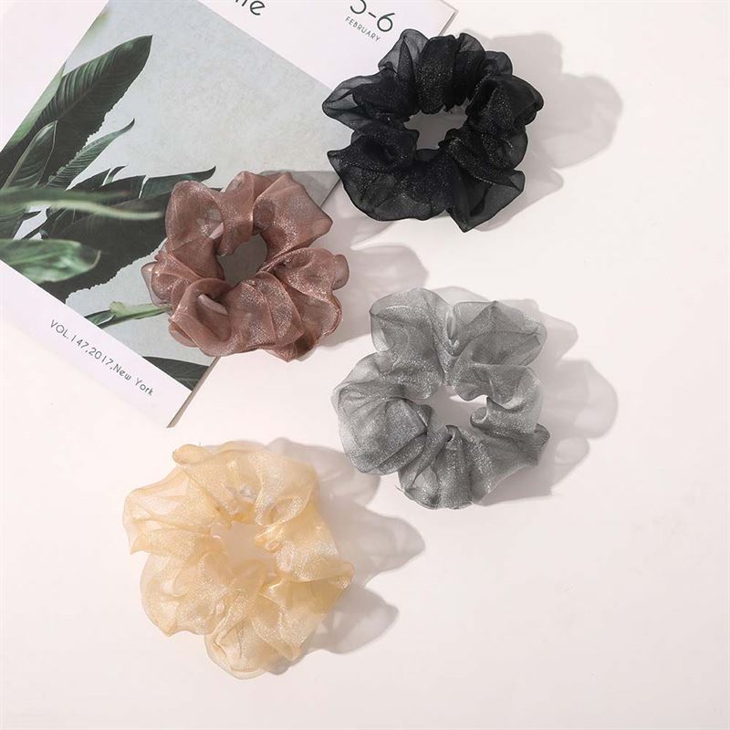 SOHO Solar Scrunchie - Black - Hair Accessories