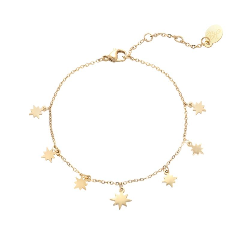 SOHO Stars Bracelet - Gold - | Fashiongirl