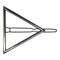 Barrette triangulaire SOHO - Argent - | Fashiongirl