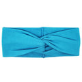 Bandeau turban SOHO, bleu clair - Accessoires pour cheveux | Fashiongirl