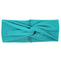 Bandeau turban SOHO, turquoise - Accessoires pour cheveux | Fashiongirl
