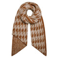 Écharpe SOHO bicolore 185 x 55 cm - Marron - | Fashiongirl