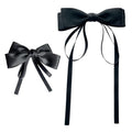 SOHO Vanessa Bow Barrettes - Noir - Accessoires pour cheveux | Fashiongirl