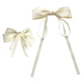 Barrettes SOHO Vanessa Bow - Ivoire - Accessoires pour cheveux | Fashiongirl