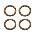 Élastiques à cheveux SOHO Wave Spiral - Marron - Accessoires pour cheveux | Fashiongirl