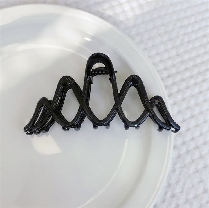 SOHO Ziv Hair Claw - Black - Hair Accessories