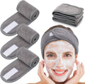 Bandeau de spa avec fermeture Velcro, gris - Accessoires pour cheveux | Fashiongirl