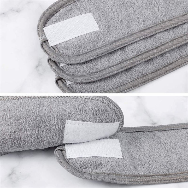 Bandeau de spa avec fermeture Velcro, gris - Accessoires pour cheveux | Fashiongirl