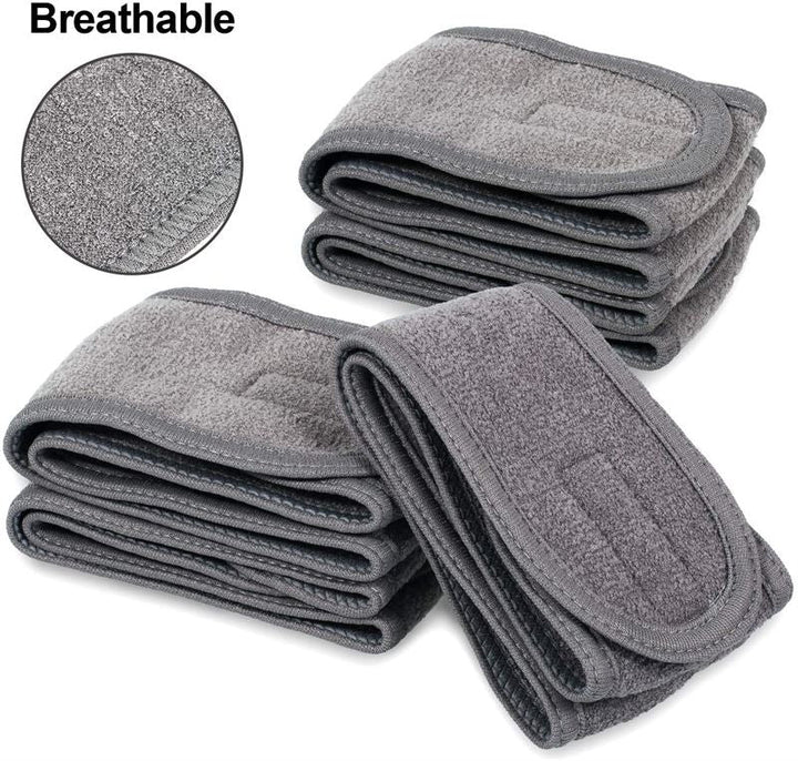Bandeau de spa avec fermeture Velcro, gris - Accessoires pour cheveux | Fashiongirl