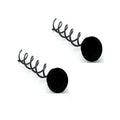 Épingles à cheveux Spin Pins avec perle noire, 2 pièces - Accessoires pour cheveux | Fashiongirl