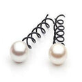 Spin Pins barrettes avec perle blanche 2 pièces - Accessoires pour cheveux | Fashiongirl