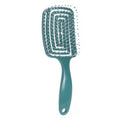 Brosse démêlante TBC - Brosse creuse pour cheveux secs et mouillés - Turquoise - Accessoire de coiffure