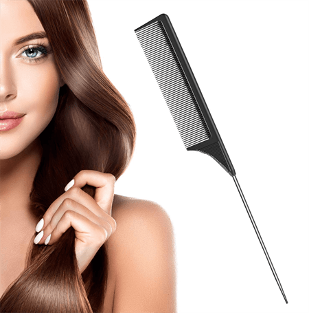 TBC Pin Tail Comb - Antistatic Professional Pin Tail Comb - Hair Styling tool