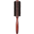 TBC Pro Brosse à poils de sanglier Brosse ronde - 50 mm - Accessoire de coiffure