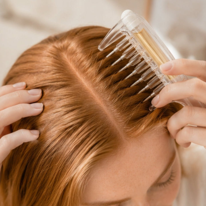 TBC Scalp Oil Applicator Comb with Pipette - Transparent – image 6