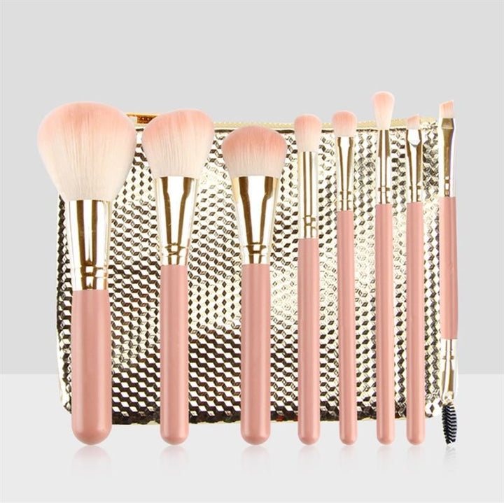 Technique PRO Advanced Face Brush Collection - 8 pinceaux de maquillage et 1 trousse de maquillage - Pinceaux de maquillage