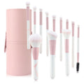 Technique PRO Blooming Makeup Brushes - 12 pinceaux de maquillage avec étui - 