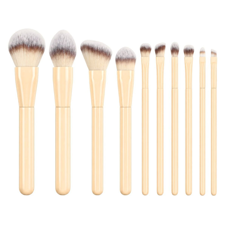 Technique PRO Buttercream Makeup Brush Set - 10 Pieces - Brush sets - Technique PRO