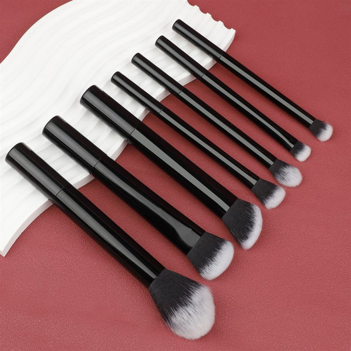 Technique PRO Chic Makeup Brush Set, 7 pièces - Noir - 