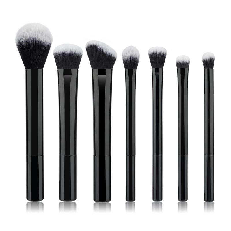 Technique PRO Chic Makeup Brush Set, 7 pièces - Noir - 