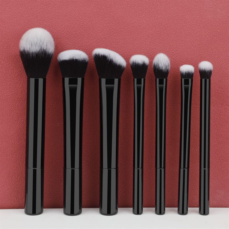Technique PRO Chic Makeup Brush Set, 7 pièces - Noir - 