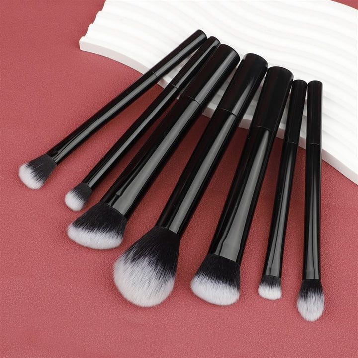 Technique PRO Chic Makeup Brush Set, 7 pièces - Noir - 