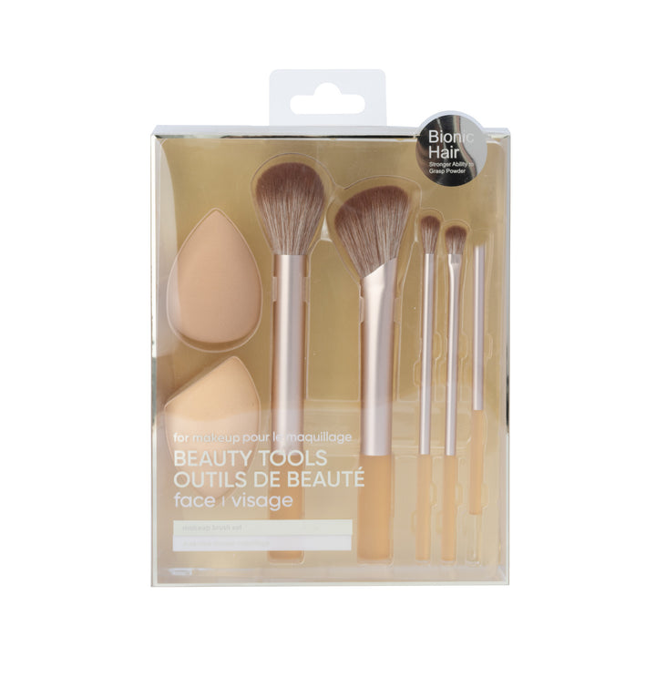 Technique PRO Essential Set – Kit de Pinceaux de Maquillage Professionnel