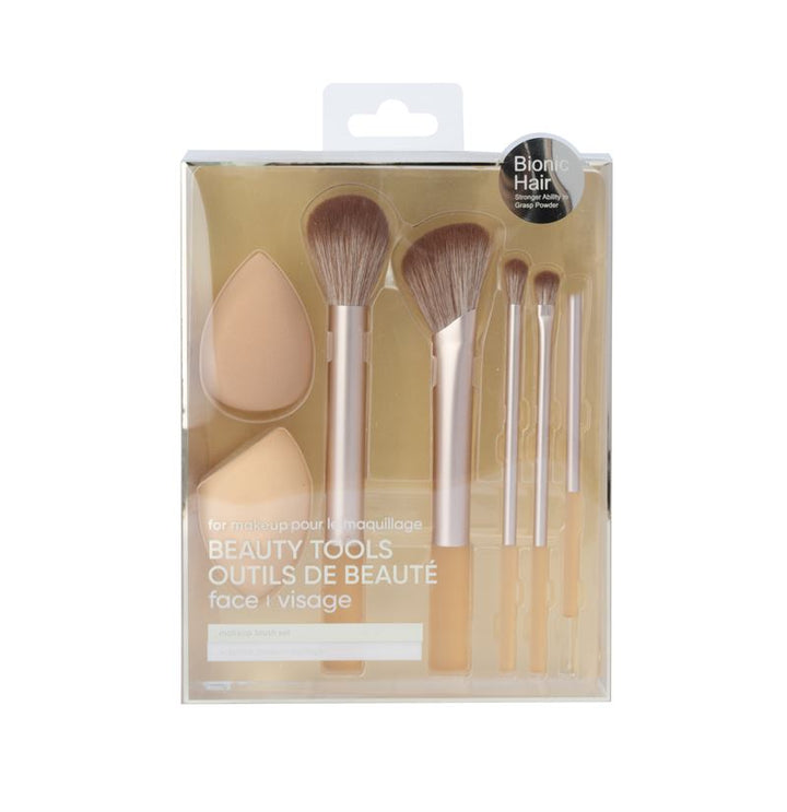 Technique PRO Essential Set – Kit de Pinceaux de Maquillage Professionnel