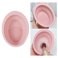 Technique PRO Bol pliable en silicone pour nettoyer les pinceaux de maquillage - Nude Rose - Accessoires pour cheveux