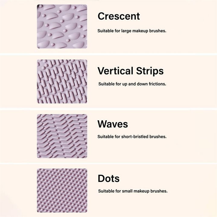 Technique PRO Foldable Silicone Makeup Brush Cleaner Bowl - Nude Rose - Hair Accessories