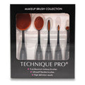 Technique PRO Pinceaux ovales - 5 sets - 
