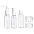 Flacons de voyage 3 pièces 50 ml + 2 pièces récipient pour crème - | Fashiongirl