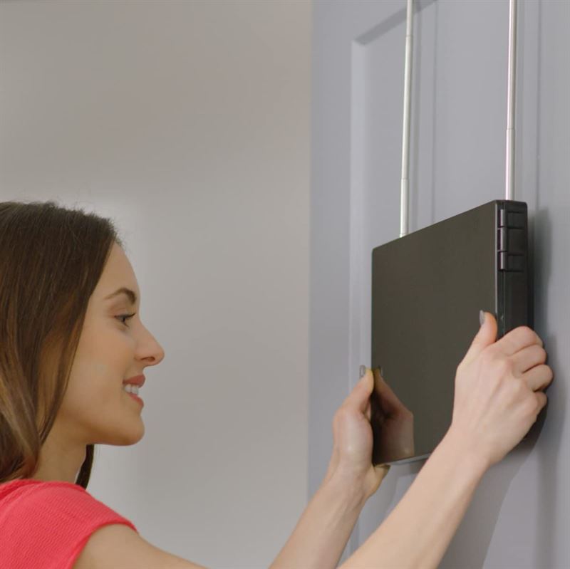 UNIQ 360 Foldable Makeup Mirror with suspension - 3 Fold Hanging Mirror - | Fashiongirl