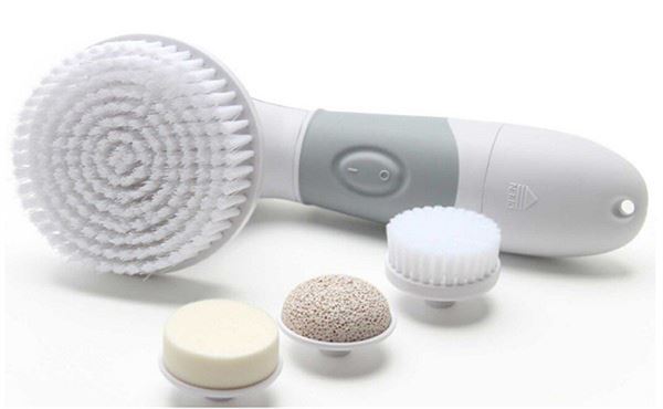 Brosse électrique 4 en 1 UNIQ pour le visage / Brosse nettoyante pour le visage et le corps - | Fashiongirl