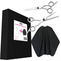 Set de ciseaux de coiffure UNIQ pour coupes à domicile, avec bonnet de coiffure - Outil de coiffure | Fashiongirl