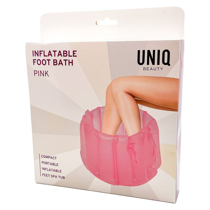 Bain de pieds gonflable UNIQ - Rose - Une expérience pratique et confortable - | Fashiongirl
