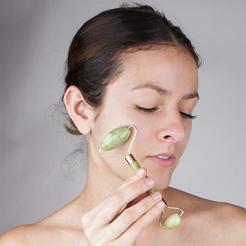 Rouleau UNIQ Jade - Rouleaux pour le visage pour une belle peau - Noir - | Fashiongirl