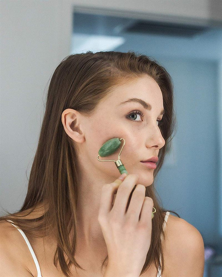 Rouleau UNIQ Jade - Rouleaux pour le visage pour une belle peau - Noir - | Fashiongirl