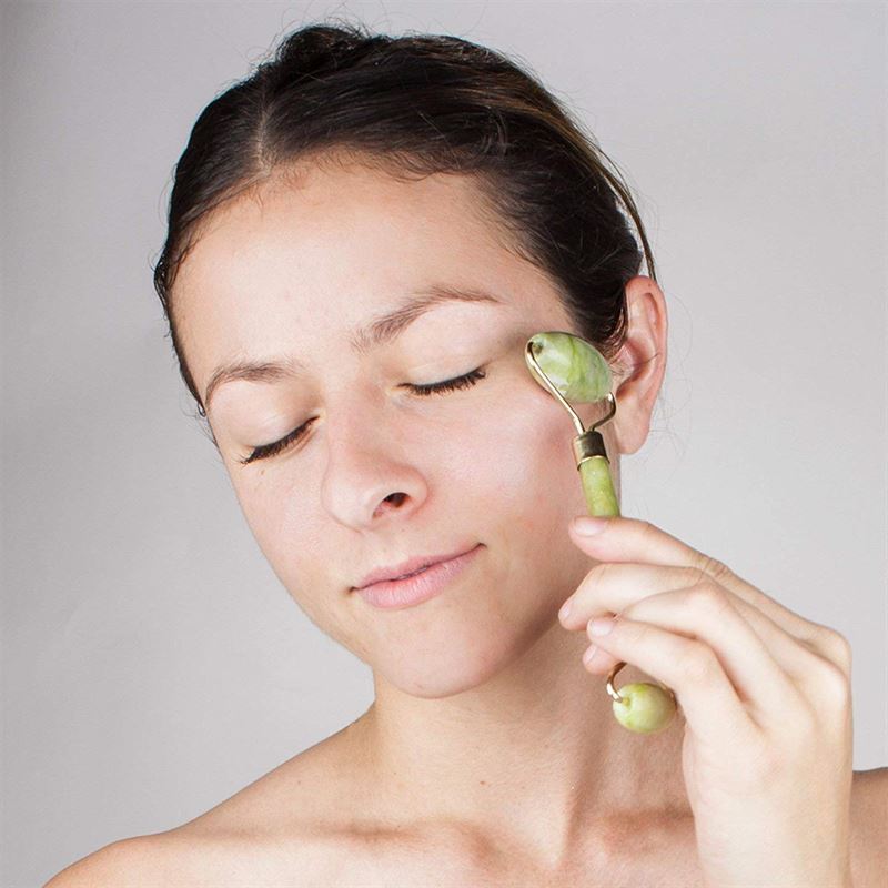 Rouleau UNIQ Jade - Rouleaux pour le visage pour une belle peau - Noir - | Fashiongirl
