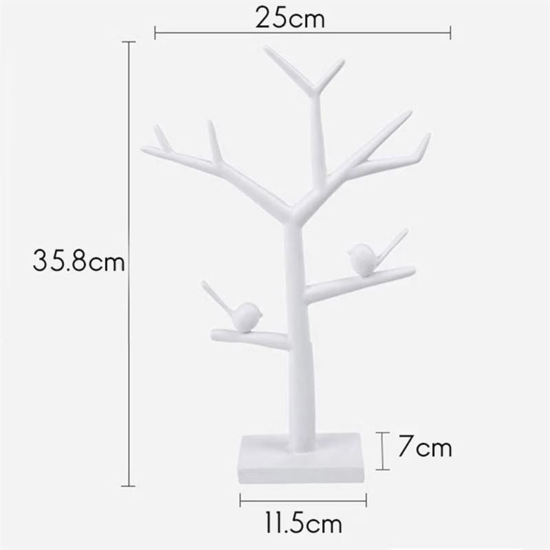 UNIQ Jewellery tree - For the birds - White - | Fashiongirl