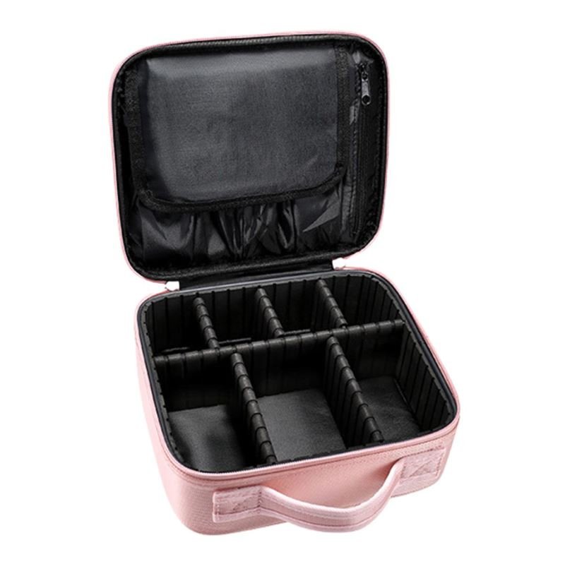 UNIQ makeup travel bag - Toiletry bag / Cosmetic bag for all your makeup - Rose - | Fashiongirl