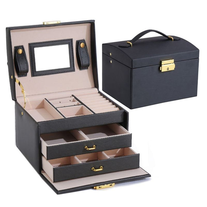 UNIQ Nellia Jewellery Box - Black - Jewelry Box