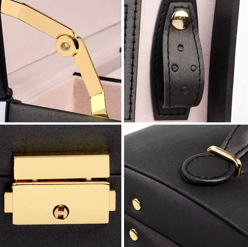 UNIQ Nellia Jewellery Box - Black - Jewelry Box